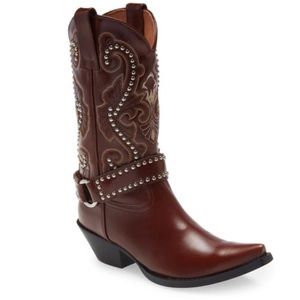 Jeffrey Campbell The Kid Western Boot in Tan